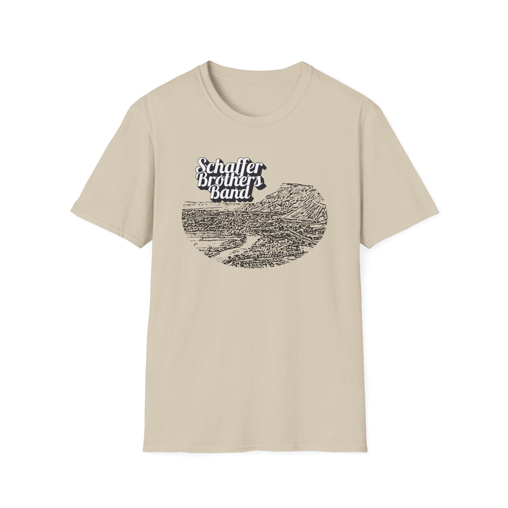 Mt Garfield Palisade - Schaffer Brothers Band - Unisex Softstyle T-Shirt