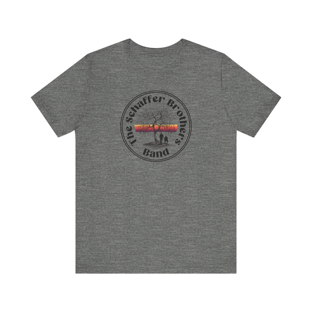 Unisex Jersey Short Sleeve Tee - Schaffer Brothers Band Graphic T-Shirt