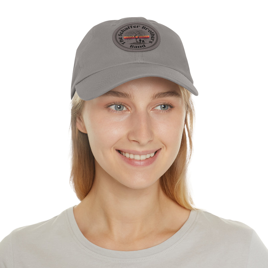 Leather Patch Hat - Schaffer Brothers Band
