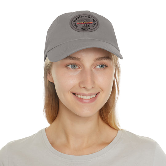 Leather Patch Hat - Schaffer Brothers Band