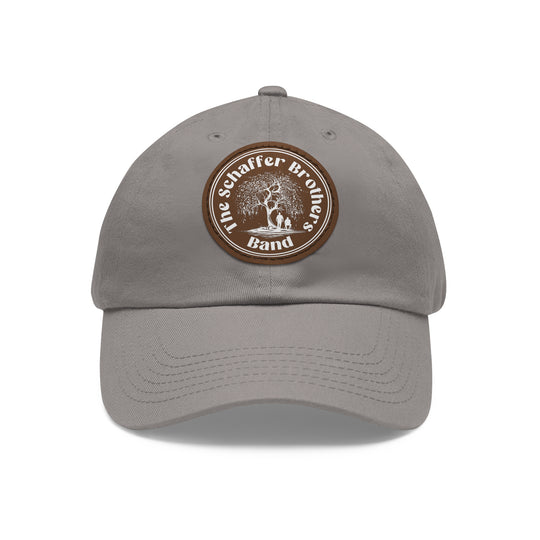 Leather Patch Hat - Schaffer Brothers Band